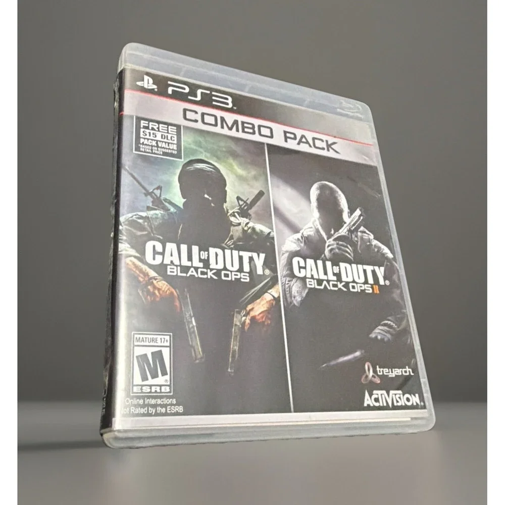Call Of Duty Black Ops 1 2‎ Combo Sony PlayStation 3 PS3, TESTED & WORKING!